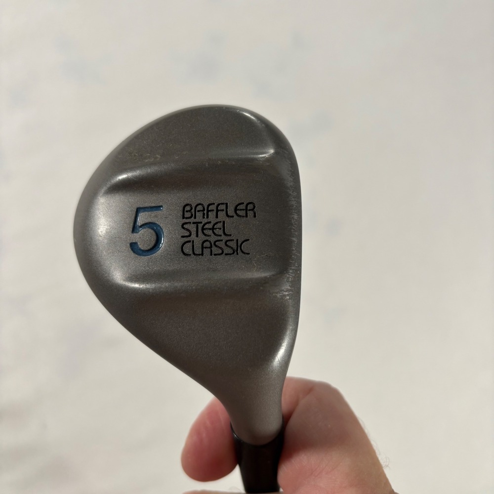 Cobra Baffler Steel Classic 5 Wood Senior Graphite‎ 45" Grey Good Condition